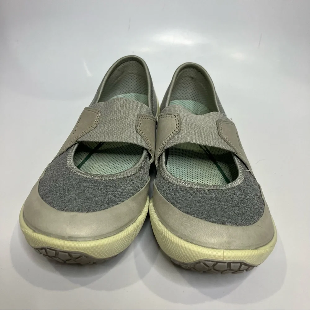 ECCO Biom Life mary Jane shoes flats comfort shoes‎ women’s size 39 gray casual